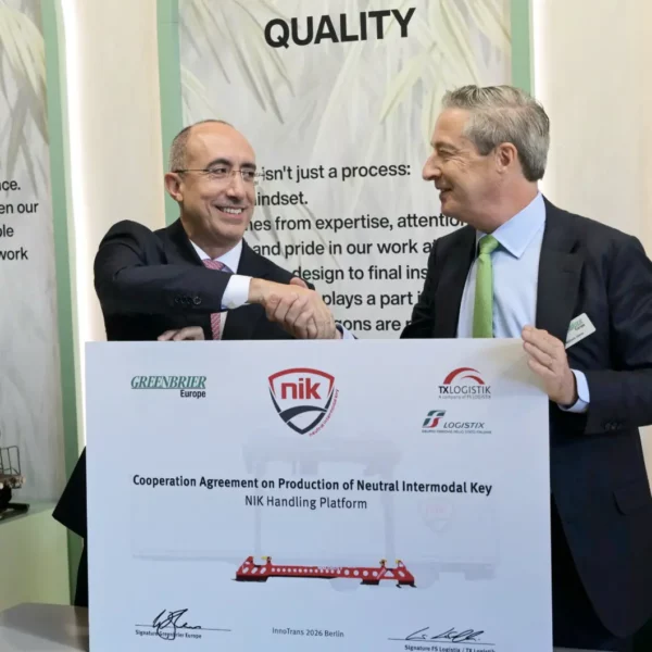 Greenbrier Europe and TX Logistik Sign Agreement for the NIK Handling System